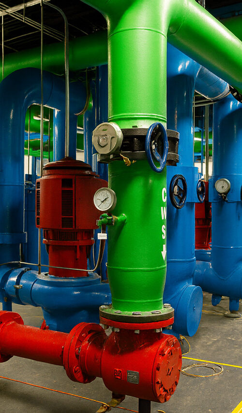 data center process piping cooling