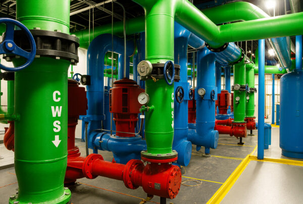 data center process piping cooling