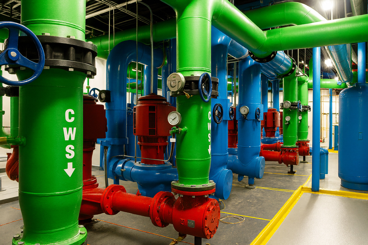 Scalability and Redundancy in Data Center Piping