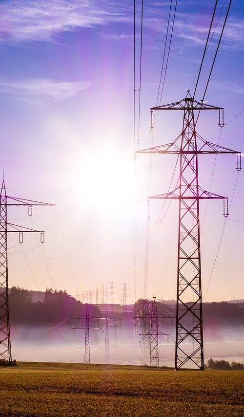 southeaster u.s. power lines